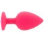 ​Dop anal din silicon Toosh, mare, roz, 9,4 cm, Large