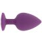 ​Dop anal din silicon Toosh, mare, violet, 9,4 cm, Large