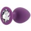 ​Dop anal din silicon Toosh, mare, violet, 9,4 cm, Large