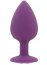 ​Dop anal din silicon Toosh, mare, violet, 9,4 cm, Large