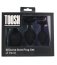 Set 3 bucati dopuri anale, Toosh, mic, medium, mare, silicon negru - vedere 13