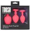 Set 3 bucati dopuri anale, Toosh, mic, medium, mare, silicon roz