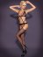 Bodystocking Obsessive Spicy N108 - Negru