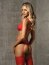 Lenjerie Intima Obsessive Set Heartina - Rosu