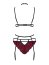 Set Lenjerie Intima Sugestina Obsessive - Rosu