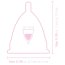 Cupa Menstruala Smooth Glide Tiny Cup Transparenta Medie - 5 cm