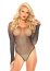 Body cu strasuri Leg Avenue, Falling 4 U Rhinestone Bodysuit, S-L#