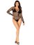 Body cu strasuri Leg Avenue, Falling 4 U Rhinestone Bodysuit, S-L#
