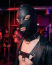 Masca cu siret si inel collar Toyz4Lovers - Negru - vedere laterala