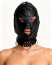 Masca cu siret si inel collar Toyz4Lovers - Negru - culoare si material