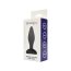 Dop anal din silicon Loving Joy, Negru, Medium