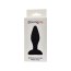 Dop anal din silicon Loving Joy, Negru, Medium