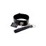 Zgarda piele Eco cu Lesa, Bound to Please - negru