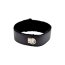 Zgarda piele Eco cu Lesa, Bound to Please - negru