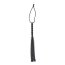 Bici mini Ohmama Fetish Ribbed Silicone Handle Flogger, 22 cm