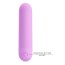 Mini vibrator bullet Stefan Pretty Love Violet - vedere din spate buton control
