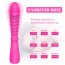 Bagheta Vibrator Elys ​Real Wave, Toyz4Lovers, 9 Vibratii, 20 cm - Roz