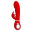 Vibrator Rabbit Prescot, Pretty Love, Super Soft, 7 moduri Vibratii - Rosu