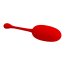 Ou Vibrator Pretty Love, Super Soft, 12 moduri Vibratii - Rosu