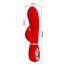 Vibrator Rabbit Prescot, Pretty Love, Super Soft, 7 moduri Vibratii - Rosu
