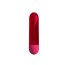Mini vibrator bullet Kiwi Pretty Love Rosu Metalizat - mod de utilizare extern