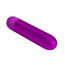 Mini vibrator bullet Kiwi Pretty Love Violet Metalizat - curatare intretinere finisaj metalizat reincarcare USB