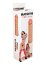 Extensie Prelungitor Penis Gladiator, Cyberskin, Realist Natur - 17,5cm - vedere spate