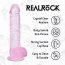 Dildo realist RealRock 12.7 cm roz