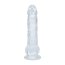 Dildo realist RealRock 12.7 cm transparent