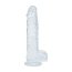 Dildo realist RealRock 12.7 cm transparent