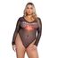 Body Playboy Lingerie - Cover Girl Teddy Lips
