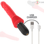 Vibrator Thrust cu Telecomanda si Funcție de incalzire - Intense Cynthia - Rosu