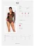 Body Sexy Obsessive B124 - Negru