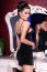 Set Rochie cu Tanga Chilirose CR-4242 - Negru