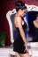 Set Rochie cu Tanga Chilirose CR-4242 - Negru