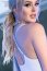 Set Rochie cu Tanga Chilirose CR-4380 - Alb