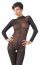 Bodystocking All  Mandy Mystery - Negru - dimensiuni complete
