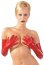 Manusi Latex Rosii - culoare si material