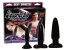 Set Butt Plug Sexi Sweets »Liquorice Dip« Negru