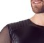 Tricou mulat Barbati NEK- model motociclisti, wetlook negru