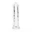 Dildo Realistic REALROCK Suction Cup - 16 cm, Transparent_3