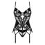 Set Corset si bikini Leonela, Beauty Night Fashion - Negru