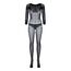 Bodystocking Ximena Beauty Night Fashion - Negru