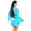Set Peignoir Beauty Night Fashion Marlene Turquesa