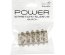 Manson Penis Toy Joy "Power Stretchi Sleeve" 6,5 cm - Maro##