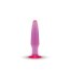 Butt Plug Small Toyz4Lovers "Jammy Jelly Anal" 11,5 cm - Roz - vedere frontala