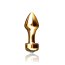 Butt Plug Pipedream "Mini Luv Gold" 8 cm - Galben##