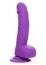 Dildo Neon Silicone Studs 6 inch Purple - vedere frontala