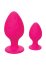 Cheeky Buttplug Pink - vedere frontala