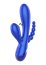 Triple Love Vibrator Blue - vedere frontala